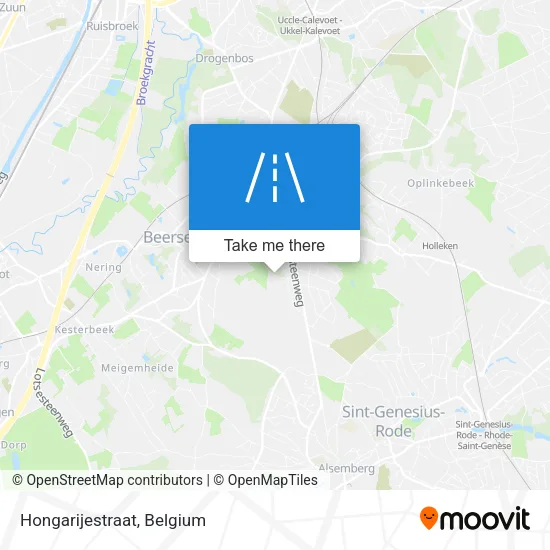 Hongarijestraat map