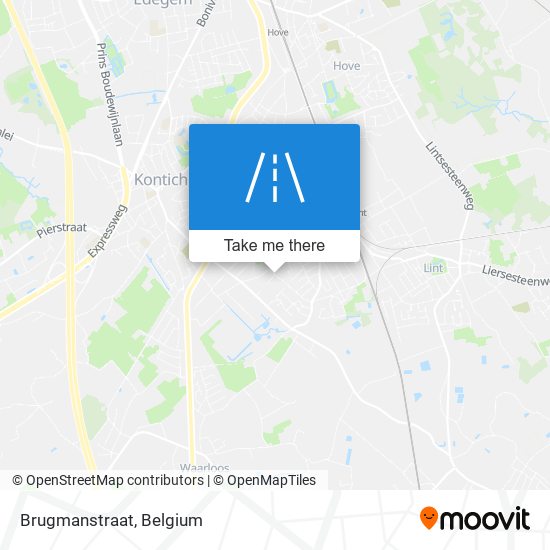 Brugmanstraat map