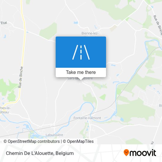 Chemin De L'Alouette plan