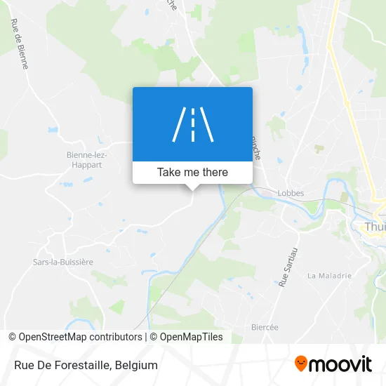 Forestaille Street map