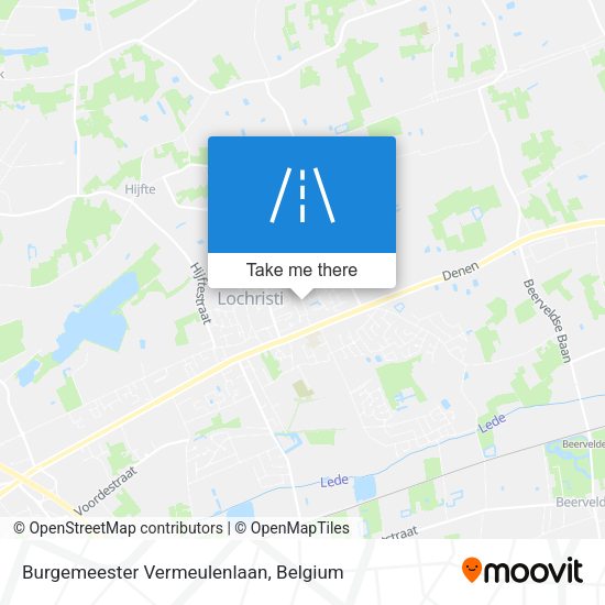 Burgemeester Vermeulenlaan plan