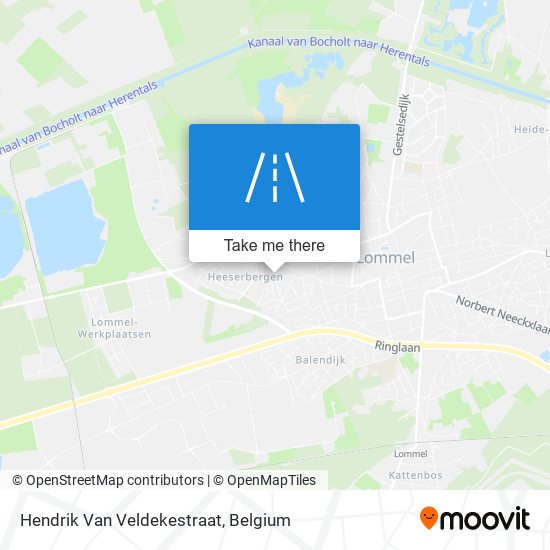 Hendrik Van Veldekestraat plan