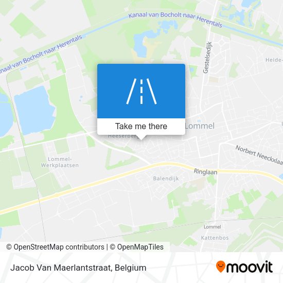 Jacob Van Maerlantstraat plan