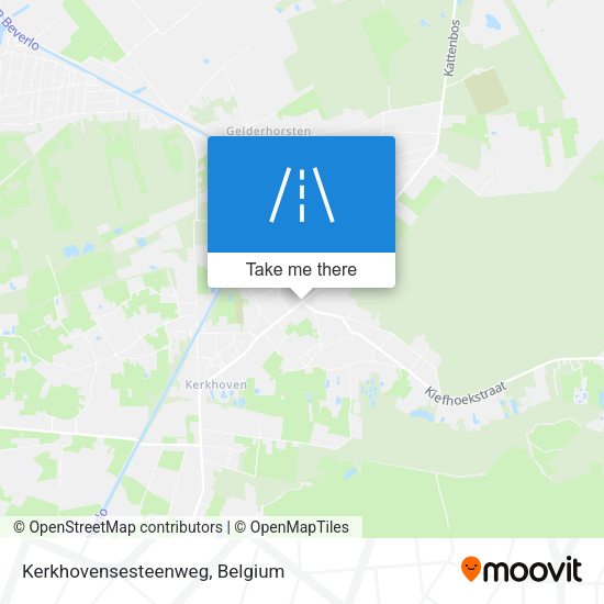 Kerkhovensesteenweg map