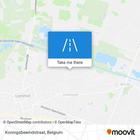 Koningsbeemdstraat plan