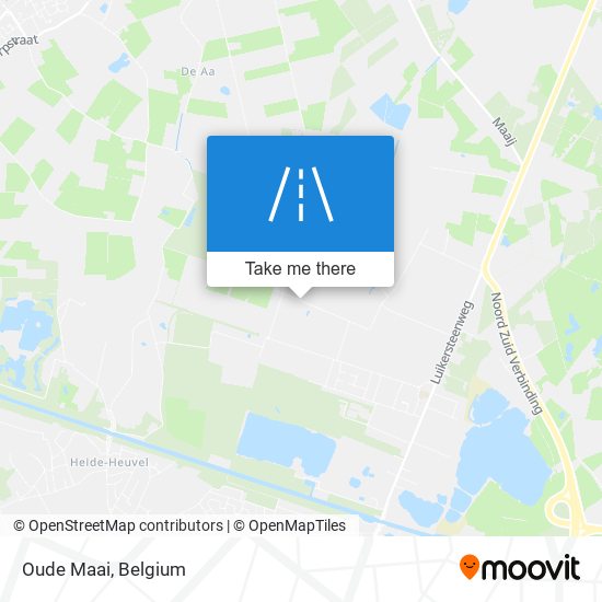 Oude Maai map