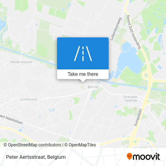 Peter Aertsstraat plan