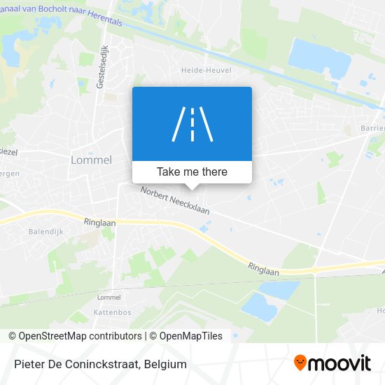 Pieter De Coninckstraat plan
