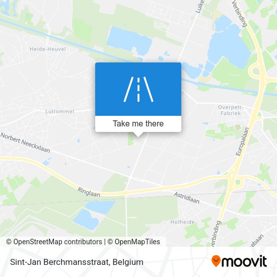 Sint-Jan Berchmansstraat plan