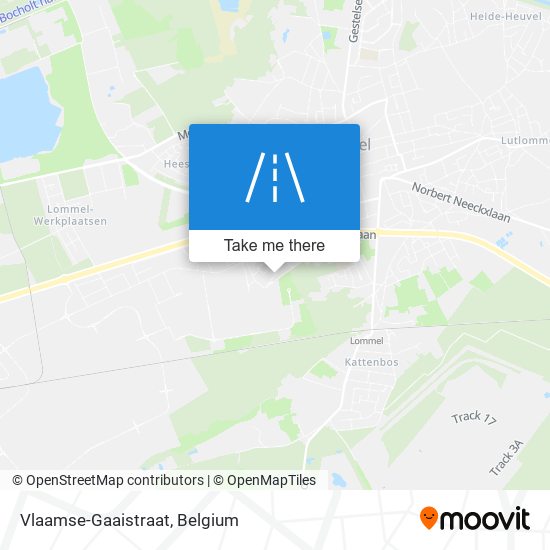 Vlaamse-Gaaistraat map