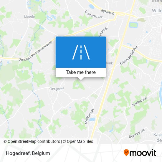 Hogedreef map