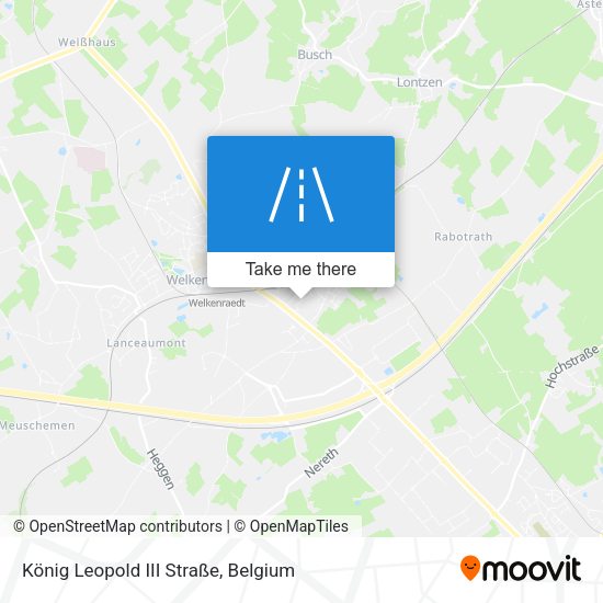 König Leopold III Straße plan
