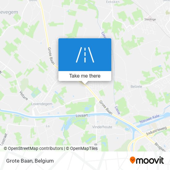 Grote Baan map