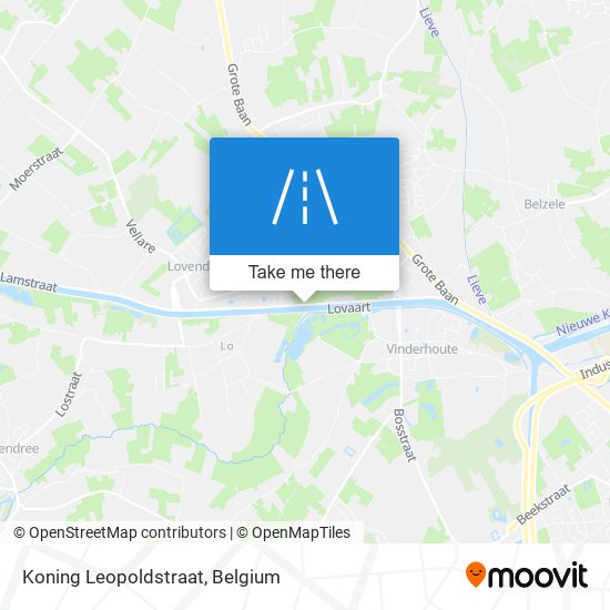 Koning Leopoldstraat map