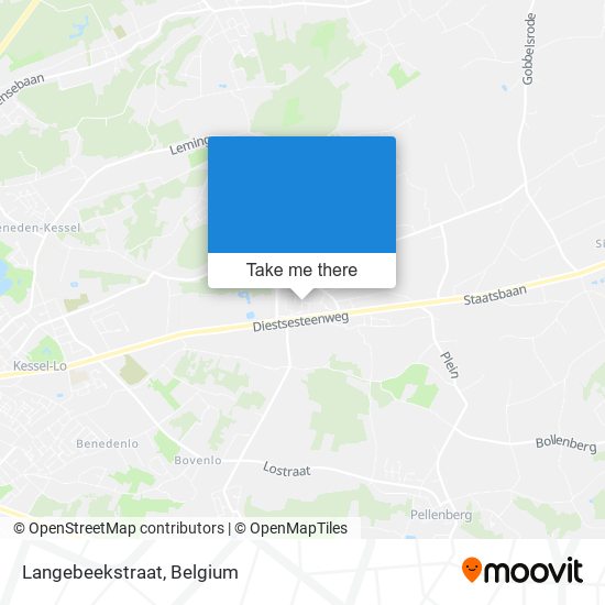 Langebeekstraat map