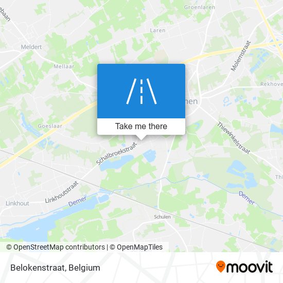 Belokenstraat map