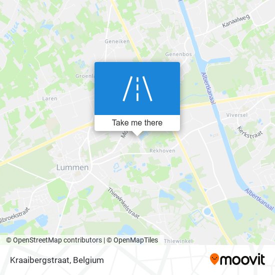 Kraaibergstraat map