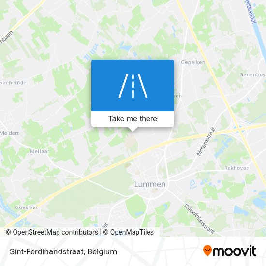 Sint-Ferdinandstraat plan