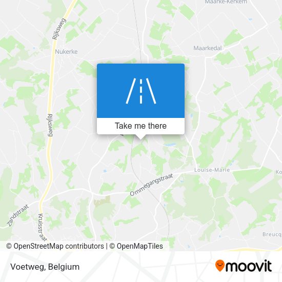 Voetweg map