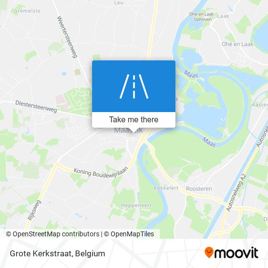 Grote Kerkstraat map