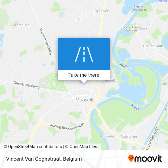Vincent Van Goghstraat map