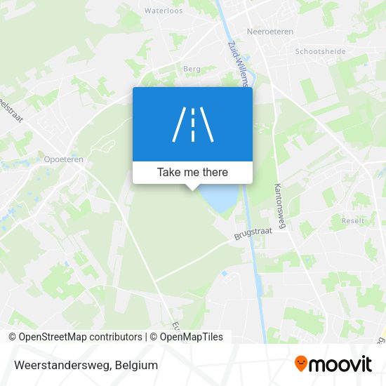 Weerstandersweg map