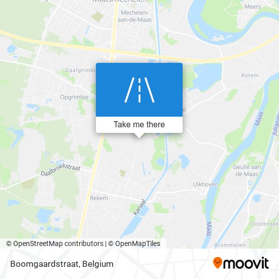 Boomgaardstraat map