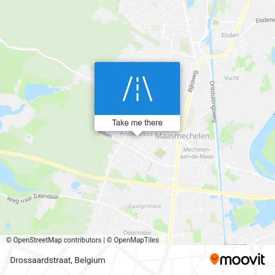 Drossaardstraat map