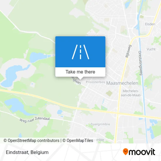 Eindstraat map
