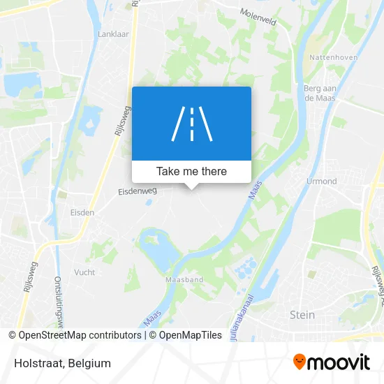 Holstraat map