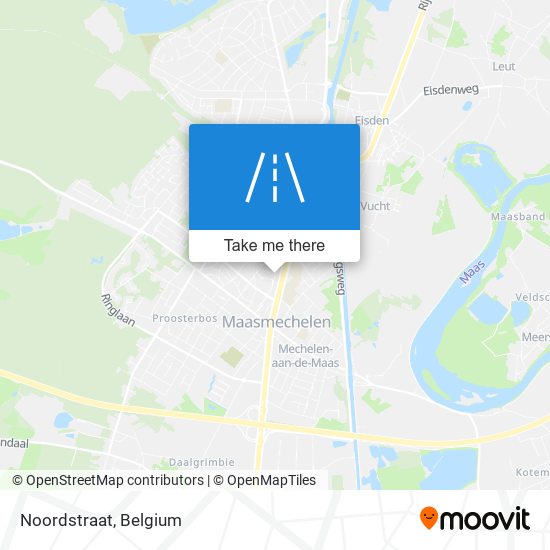 Noordstraat map