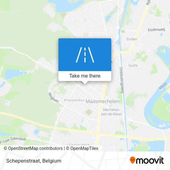 Schepenstraat map