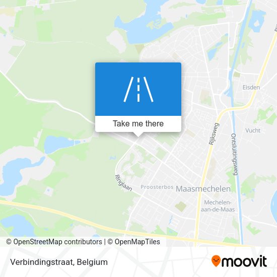Verbindingstraat plan