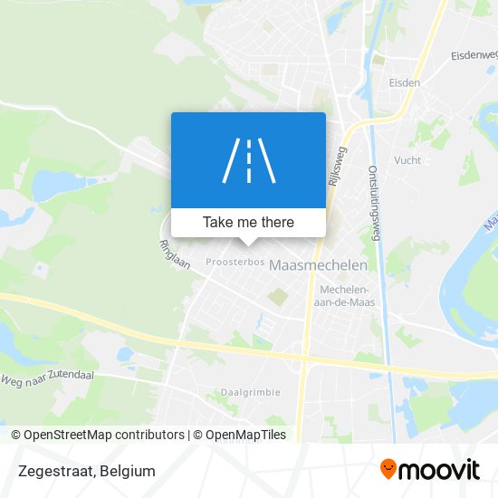 Zegestraat map