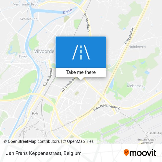 Jan Frans Keppensstraat plan