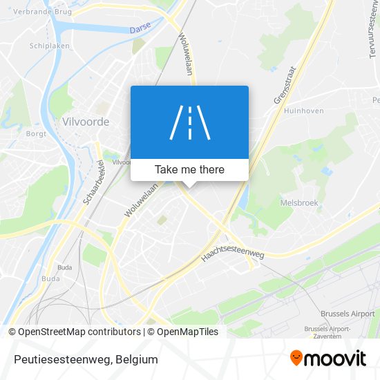 Peutiesesteenweg plan