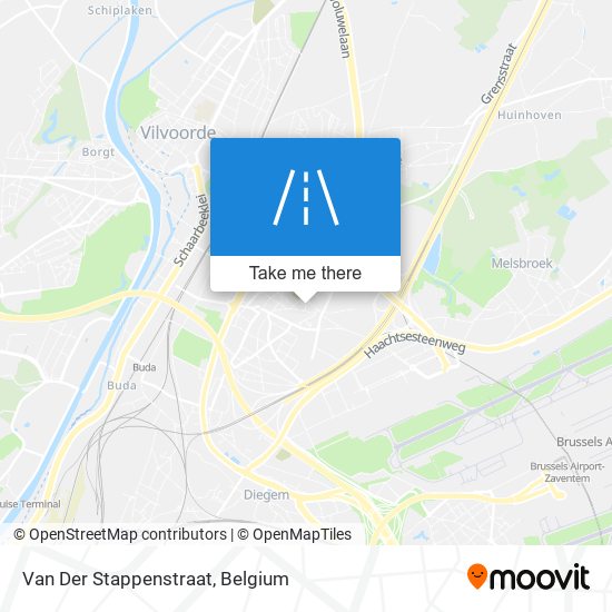 Van Der Stappenstraat map