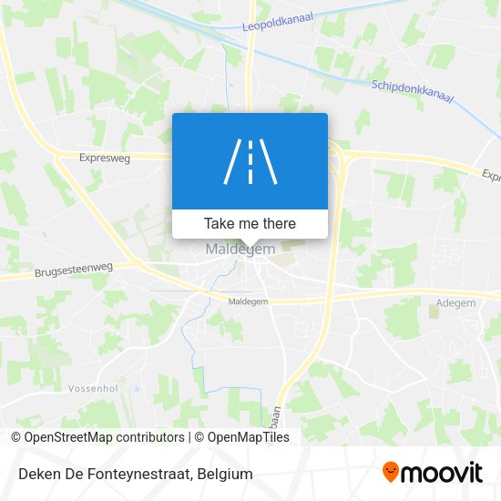 Deken De Fonteynestraat plan