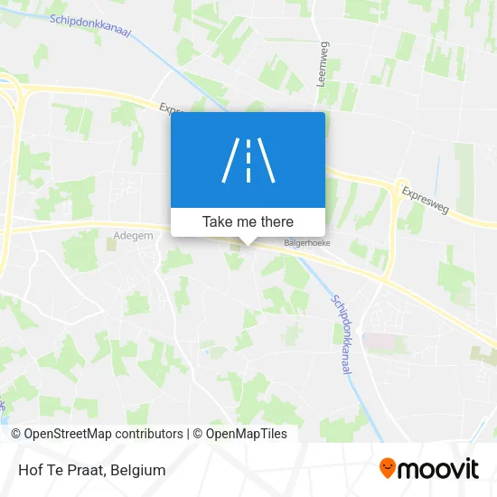 Hof Te Praat map
