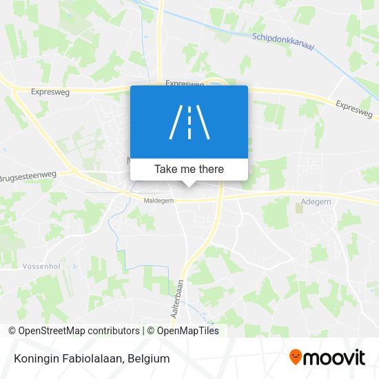 Koningin Fabiolalaan plan