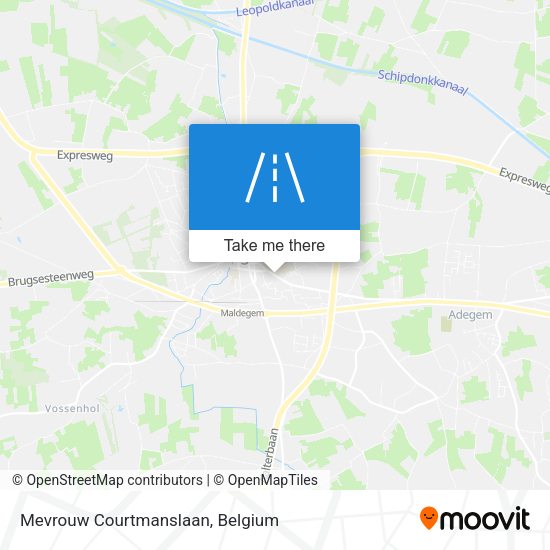 Mevrouw Courtmanslaan plan