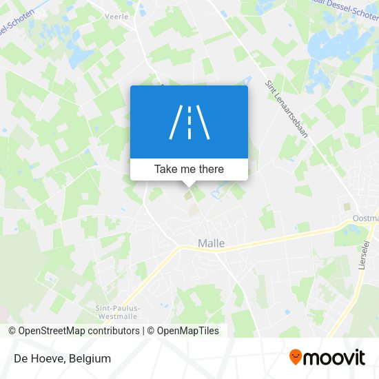 De Hoeve map