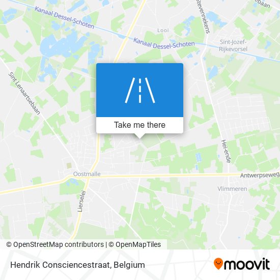 Hendrik Consciencestraat map