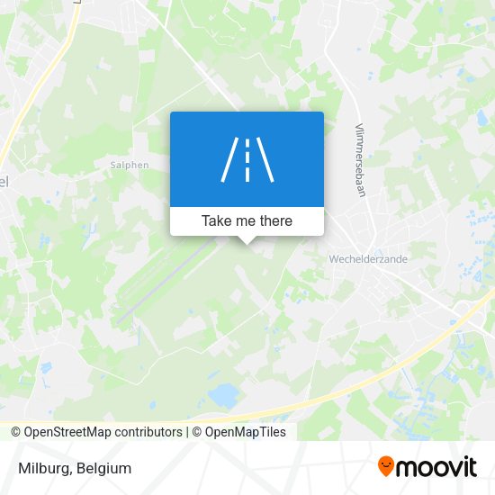 Milburg map