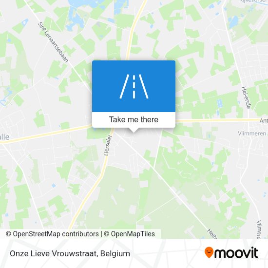 Onze Lieve Vrouwstraat map