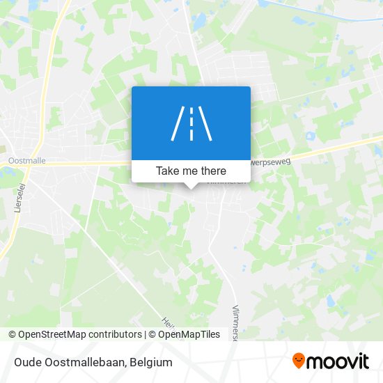 Oude Oostmallebaan map