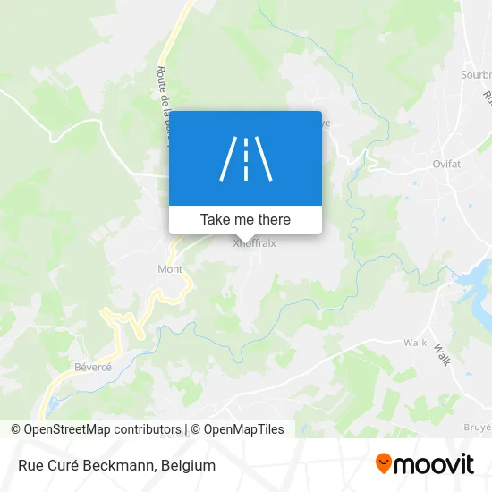 Curé Beckmann Street map