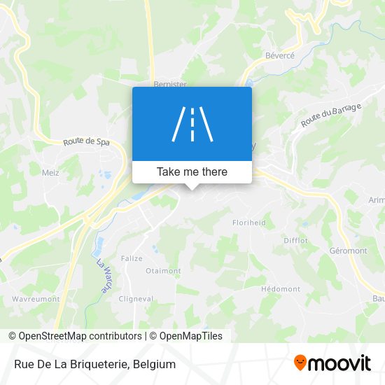 Rue De La Briqueterie plan