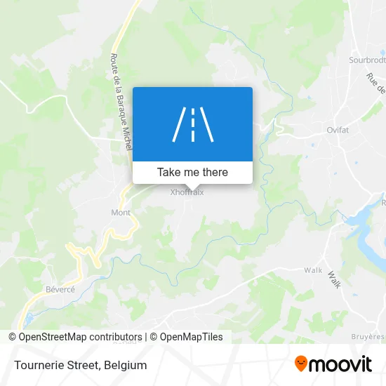 Tournerie Street map