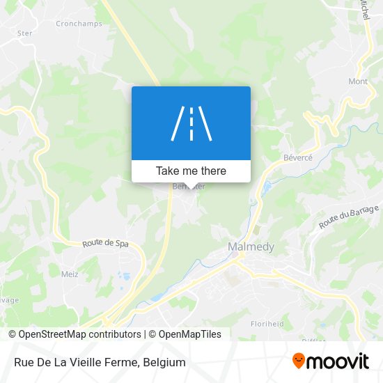 Rue De La Vieille Ferme plan